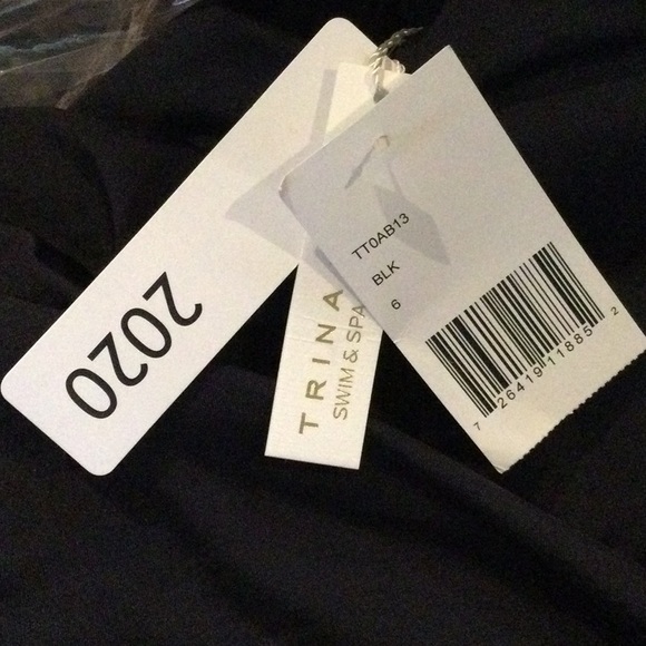 NWT $142 TRINA TURK US 6 ONE SHOULDER ONE PIECE - Picture 2 of 10